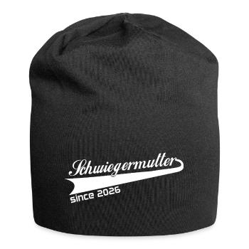 Mother-in-law 2026, best mother-in-law ever - Jersey Beanie - black - Front