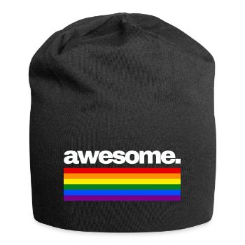 génial - Bonnet en jersey - noir - Devant