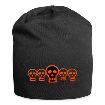 Têtes de Mort - Bonnet en jersey - noir - Devant