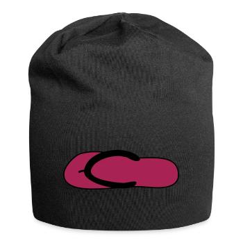 badelatsch schuhe - Jersey-Beanie - Schwarz - Vorne