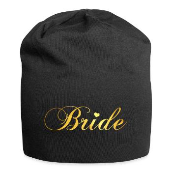 Bride - Jersey Beanie - black - Front