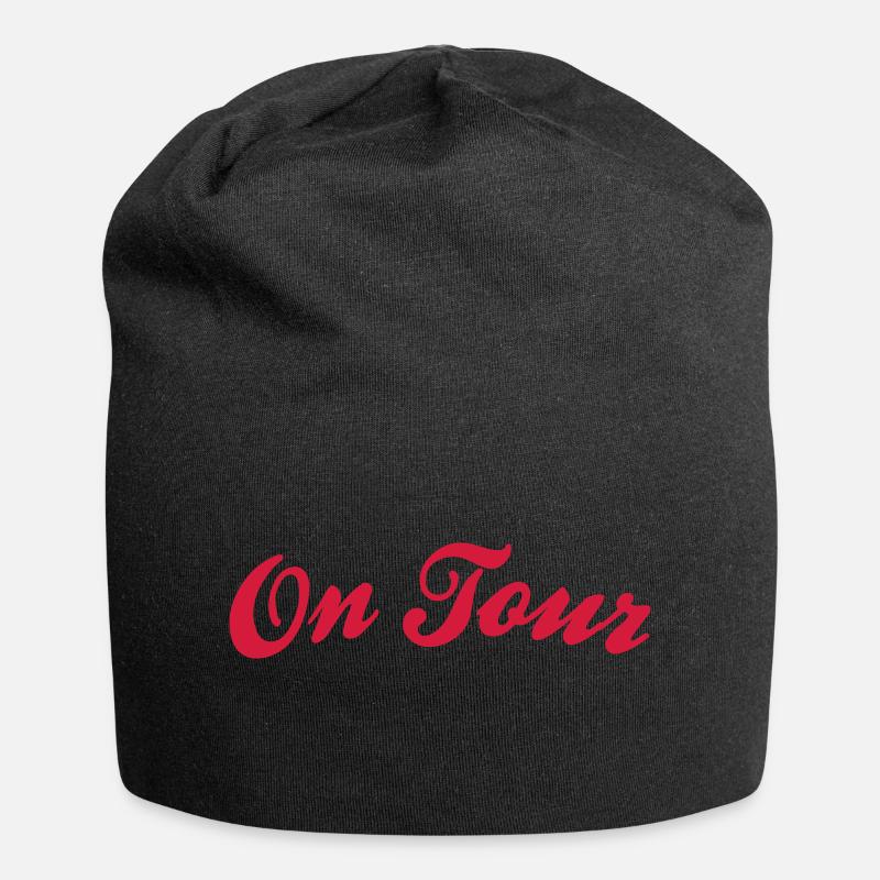on tour - Jersey-Beanie - Schwarz