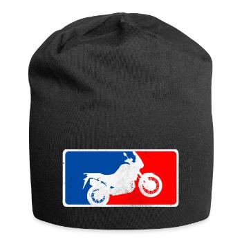 CRF1000L Africa Twin MLB Vintage Motorrad Enduro - Jersey-Beanie - Schwarz - Vorne