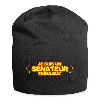 Sénateur / Sénat / Parlement / Politique Sénatrice - Bonnet en jersey - noir - Devant
