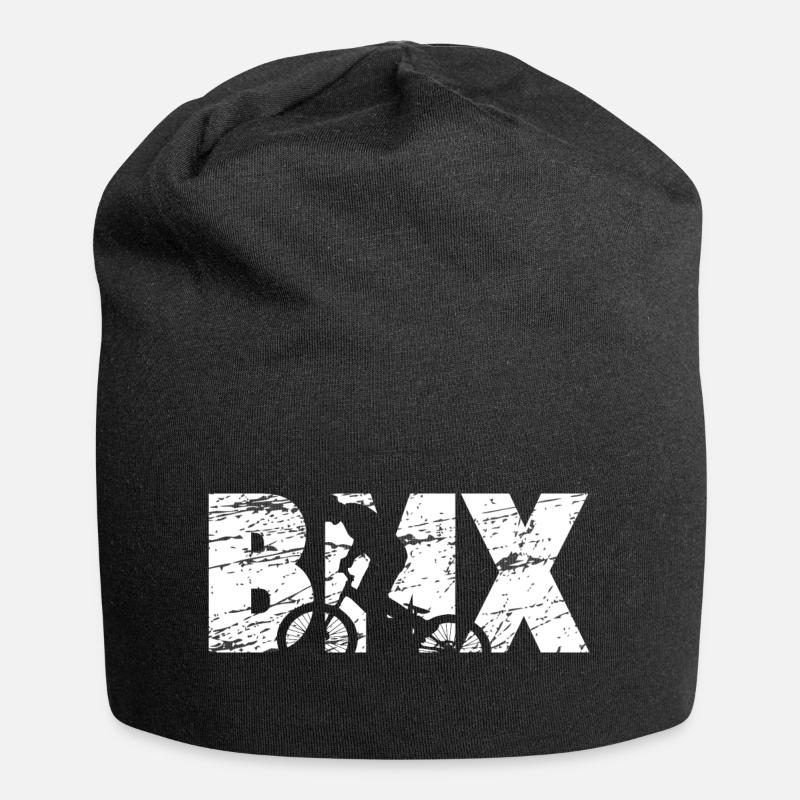 BMX - Bonnet en jersey - noir