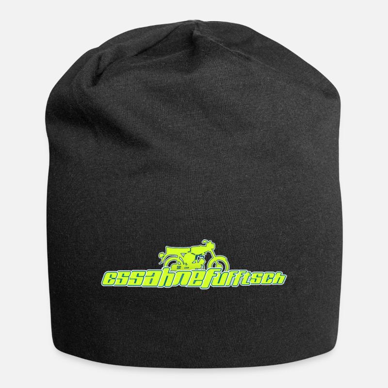 Essahnefufftsch - Jersey-Beanie - Schwarz