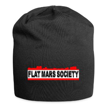 FLAT MARS SOCIETY - Jersey-Beanie - Schwarz - Vorne