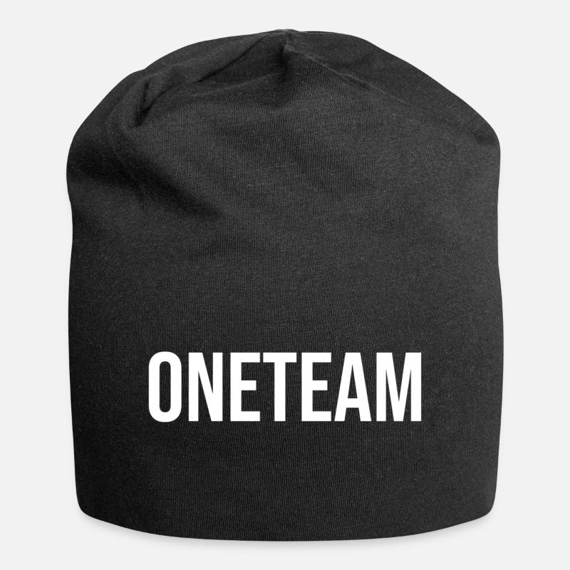 One Team - Jersey Beanie - black