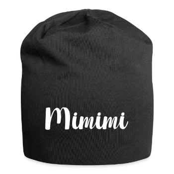 Ich sag nur Mimimi - Jersey-Beanie - Schwarz - Vorne