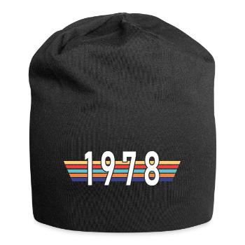 Ich bin aus dem Jahr 1978. - Jersey-Beanie - Schwarz - Vorne