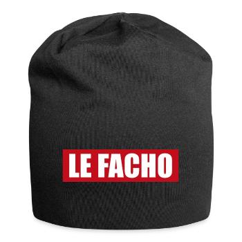 Le facho | cadeau marrant pour droitard - Bonnet en jersey - noir - Devant