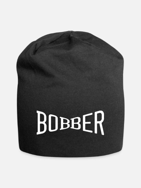 bobber chopper biker autocollant de croisière autocollant - Bonnet en jersey - noir