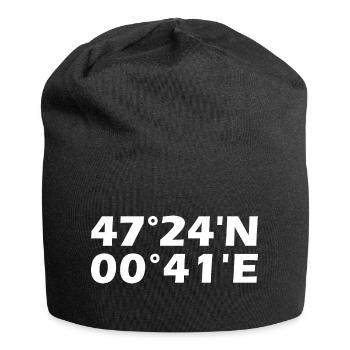 Tours Coordinates - Jersey Beanie - black - Front