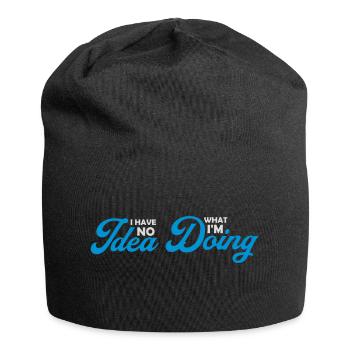 Aucune idée - Bonnet en jersey - noir - Devant