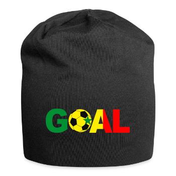 Fußball Senegal Tor - Jersey-Beanie - Schwarz - Vorne
