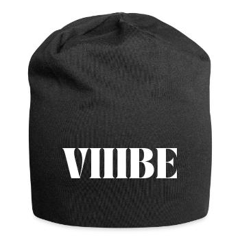 "VIIIBE" - Bonnet en jersey - noir - Devant