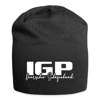 IGP GERMAN SHEPHERD Wilsign's dog sport - Jersey Beanie - black - Front