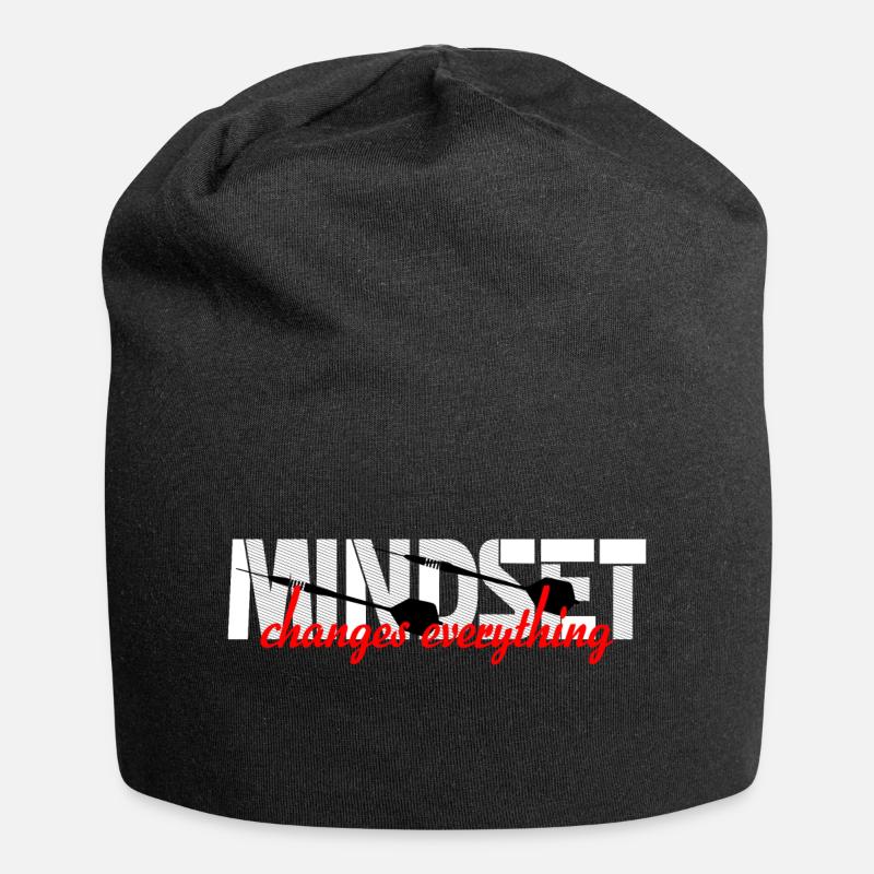 Mindset changes everything - Jersey-Beanie - Schwarz