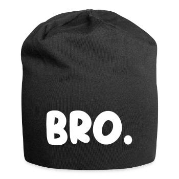 Bro! - Jersey Beanie - black - Front