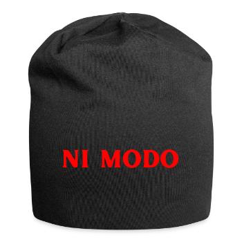 Was auch immer oder wie du meinst Spanisch Sprache - Jersey-Beanie - Schwarz - Vorne