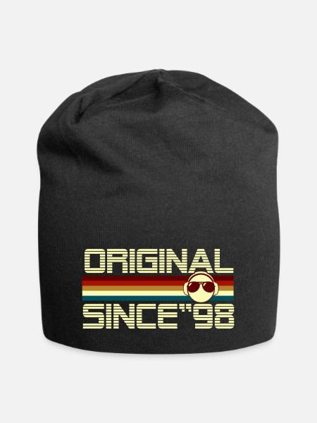 Seit 98 - Jersey-Beanie - Schwarz