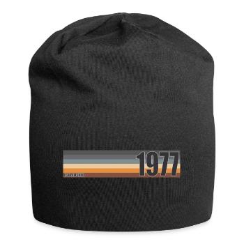 Established 1977 Classic original birthday gift - Jersey Beanie - black - Front