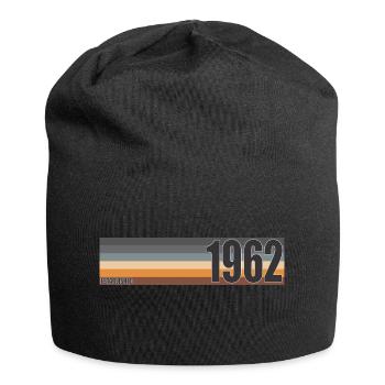 Established 1962 Classic original birthday gift - Jersey Beanie - black - Front