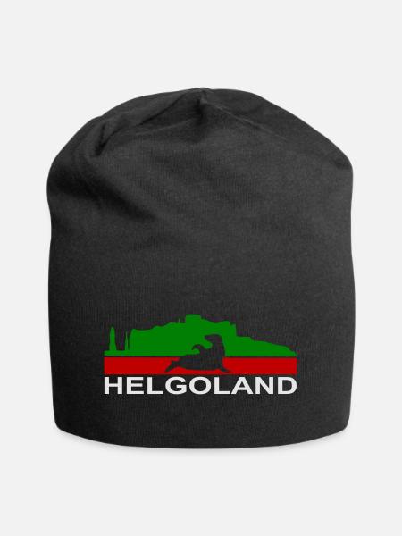 Helgoland - Jersey-Beanie - Schwarz