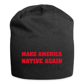 american native, deadly day, apache - Jersey-Beanie - Schwarz - Vorne