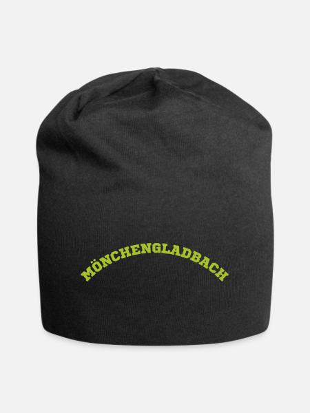 Mönchengladbach - Jersey-Beanie - Schwarz