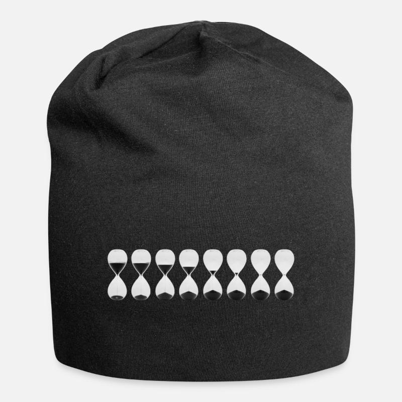 Heure - Bonnet en jersey - noir