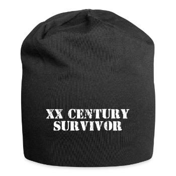 20 CENTURY SURVIVOR - Jersey Beanie - black - Front