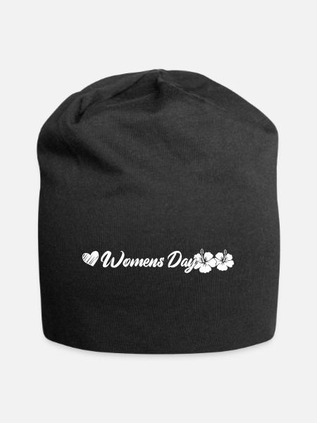 Journée de la femme - Bonnet en jersey - noir