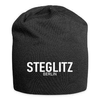Steglitz - Berlin - Deutschland - Bezirk - Jersey-Beanie - Schwarz - Vorne