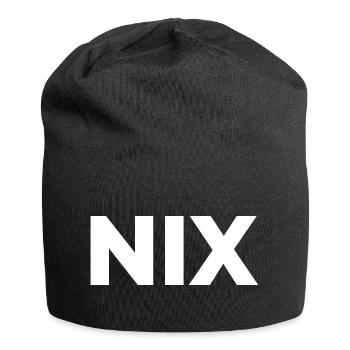 Rien – juste rien | Rien du tout | Don - Bonnet en jersey - noir - Devant