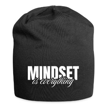 Mindset is everything - Bonnet en jersey - noir - Devant