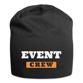 Event Crew Staff Team Event Helper Folder - Jersey Beanie - black - Front