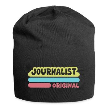 Saying journalist - Jersey Beanie - black - Front