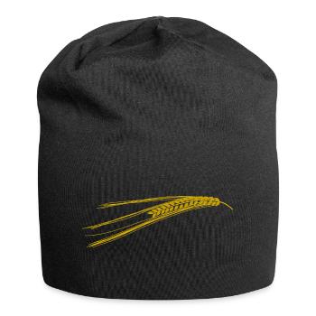 cereals corn cereal wheat wheat veggie gemuese v - Jersey Beanie - black - Front