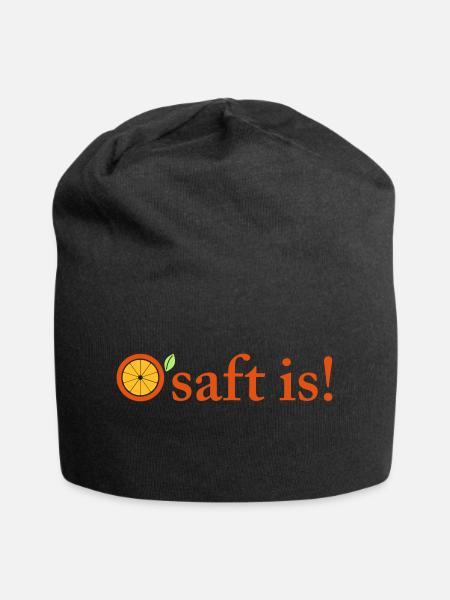 O'saft is - Jersey-Beanie - Schwarz