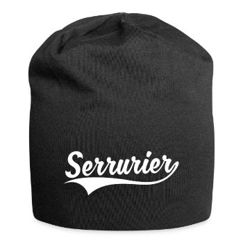 Serrurier - Bonnet en jersey - noir - Devant