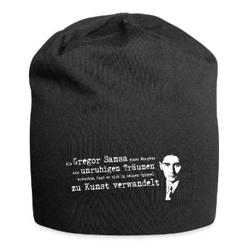Franz Kafka-Beuys Transformation | Gregor Samsa - Jersey Beanie - black - Front