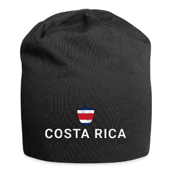 Costa Rica - Jersey-Beanie - Schwarz - Vorne