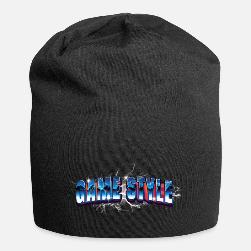 Style de jeu - Bonnet en jersey - noir