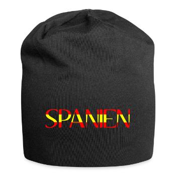 Spanien - Jersey-Beanie - Schwarz - Vorne
