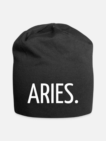 Aries - Bonnet en jersey - noir