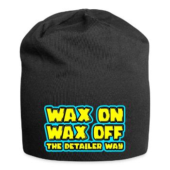 Cire sur la cire de l’amateur de voitures de façon detailer - Bonnet en jersey - noir - Devant