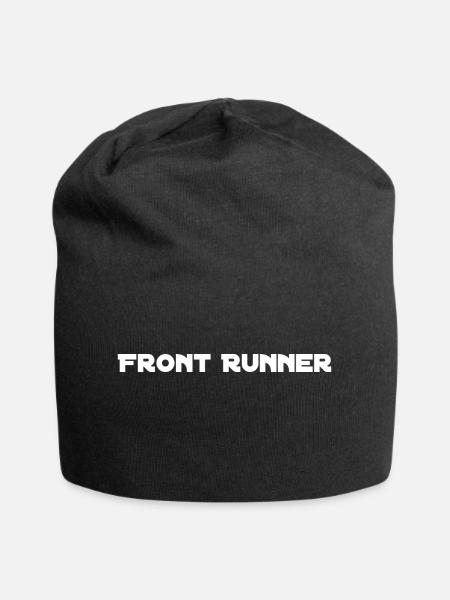 Spitzenreiter - Jersey-Beanie - Schwarz