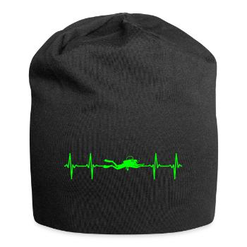 Heartbeat Diving Mask - Jersey Beanie - black - Front