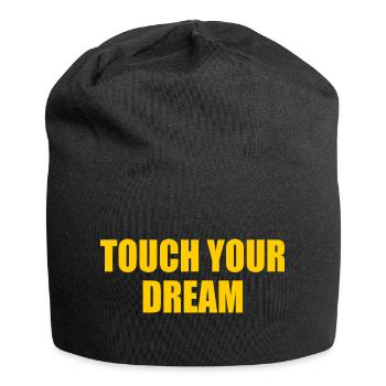 touch your dream - Bonnet en jersey - noir - Devant